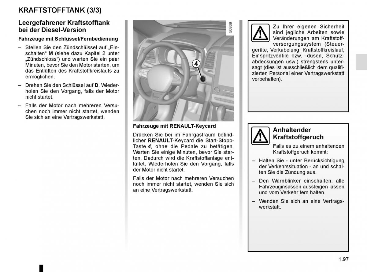 Renault Koleos II 2 Handbuch / page 103