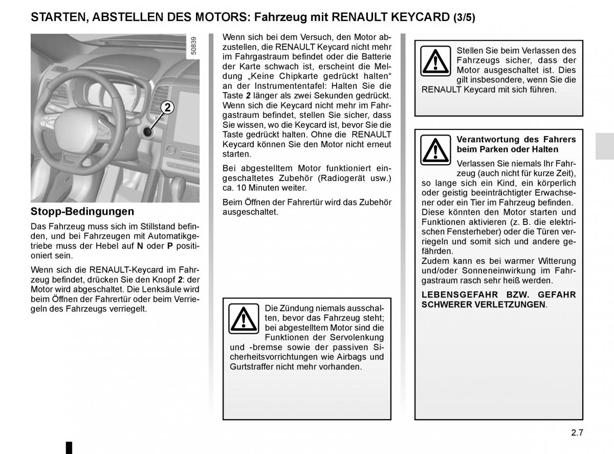 Renault Koleos II 2 Handbuch / page 111