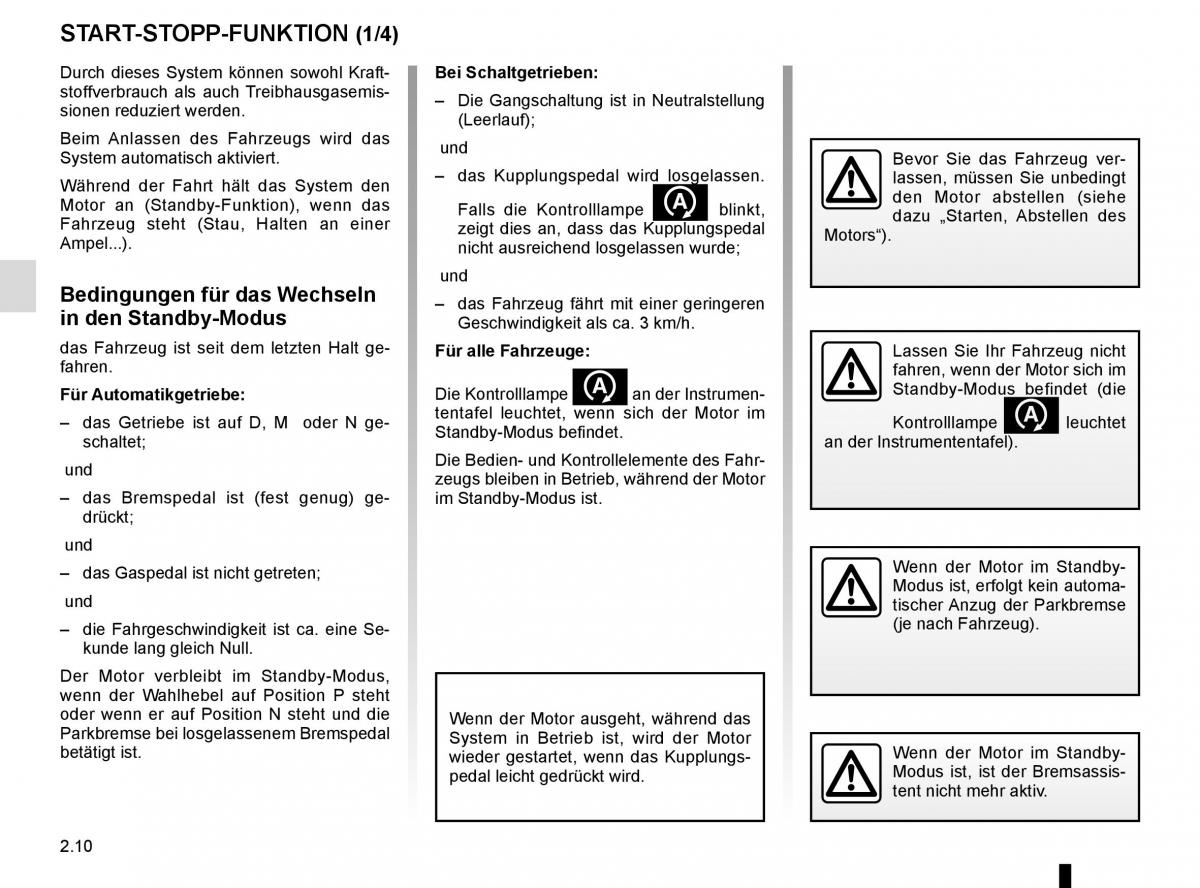 Renault Koleos II 2 Handbuch / page 114