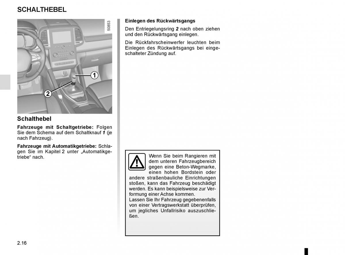 Renault Koleos II 2 Handbuch / page 120