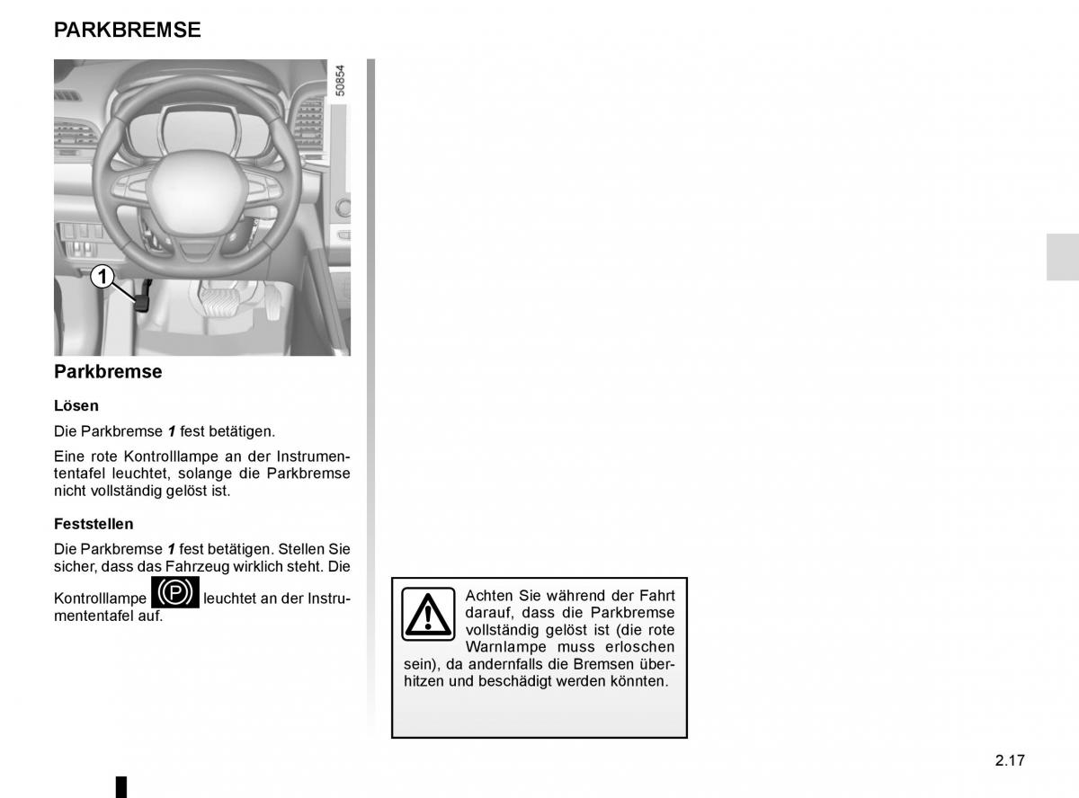 Renault Koleos II 2 Handbuch / page 121