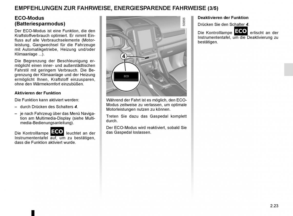 Renault Koleos II 2 Handbuch / page 127