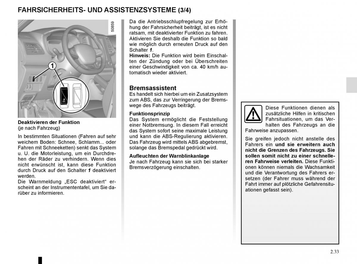 Renault Koleos II 2 Handbuch / page 137