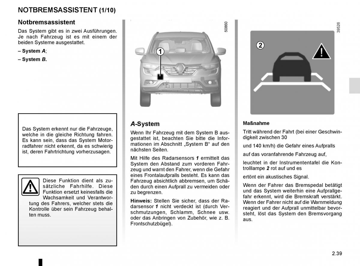 Renault Koleos II 2 Handbuch / page 143