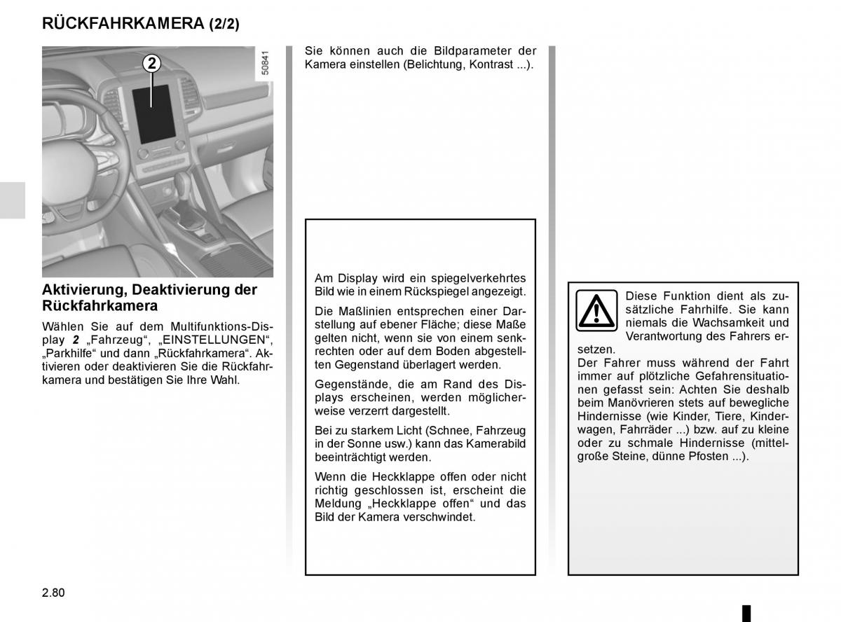 Renault Koleos II 2 Handbuch / page 184