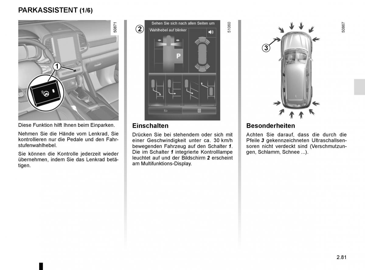 Renault Koleos II 2 Handbuch / page 185