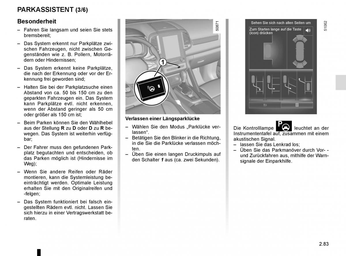 Renault Koleos II 2 Handbuch / page 187