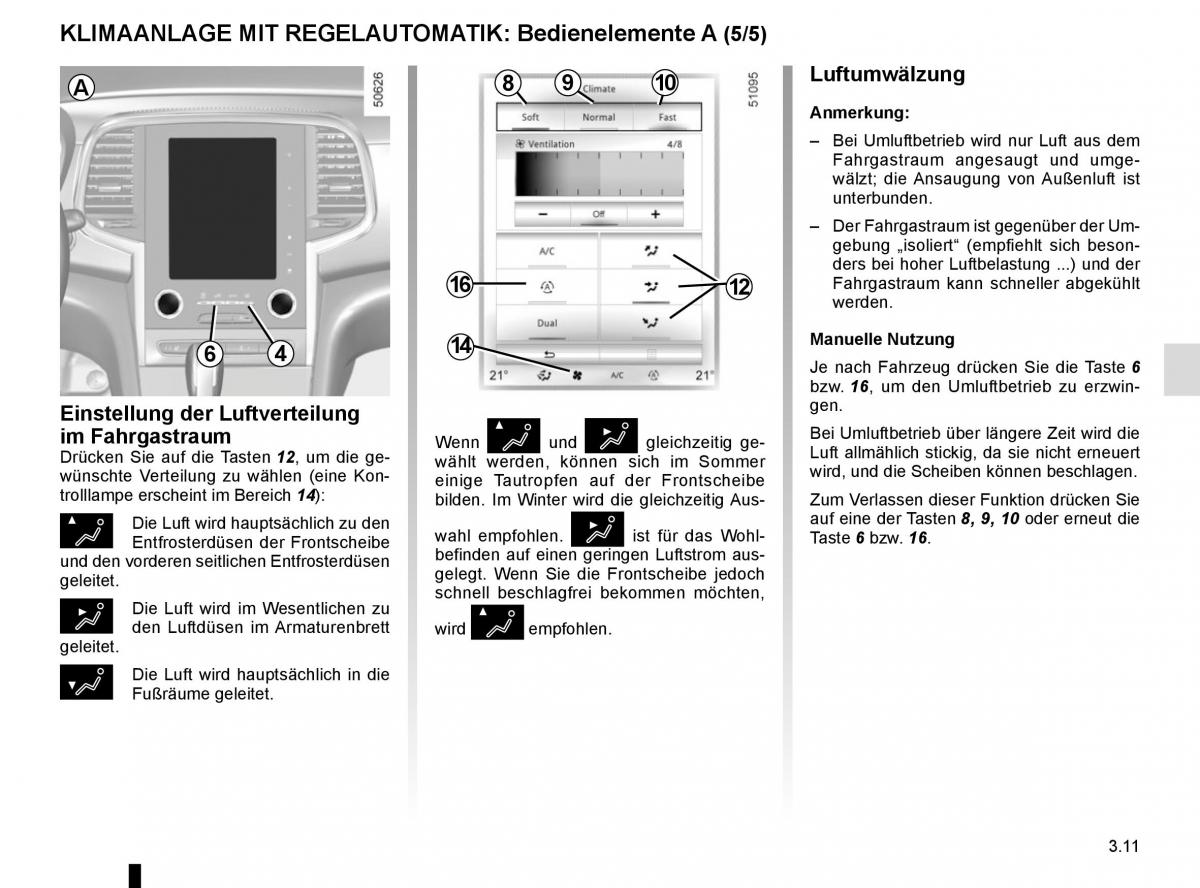 Renault Koleos II 2 Handbuch / page 205