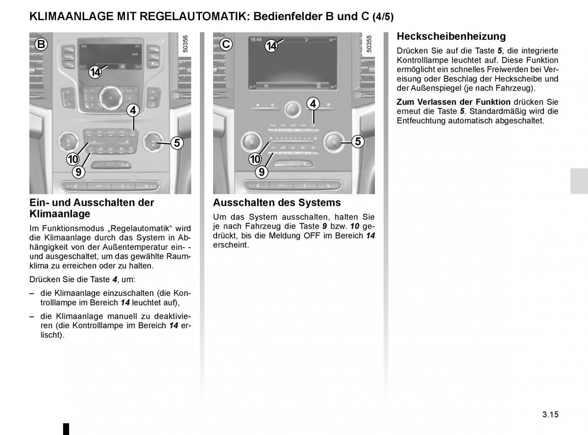 Renault Koleos II 2 Handbuch / page 209