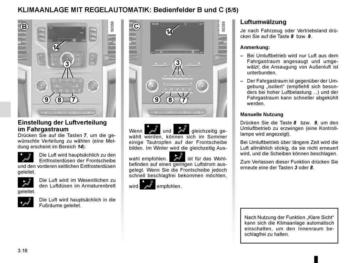 Renault Koleos II 2 Handbuch / page 210