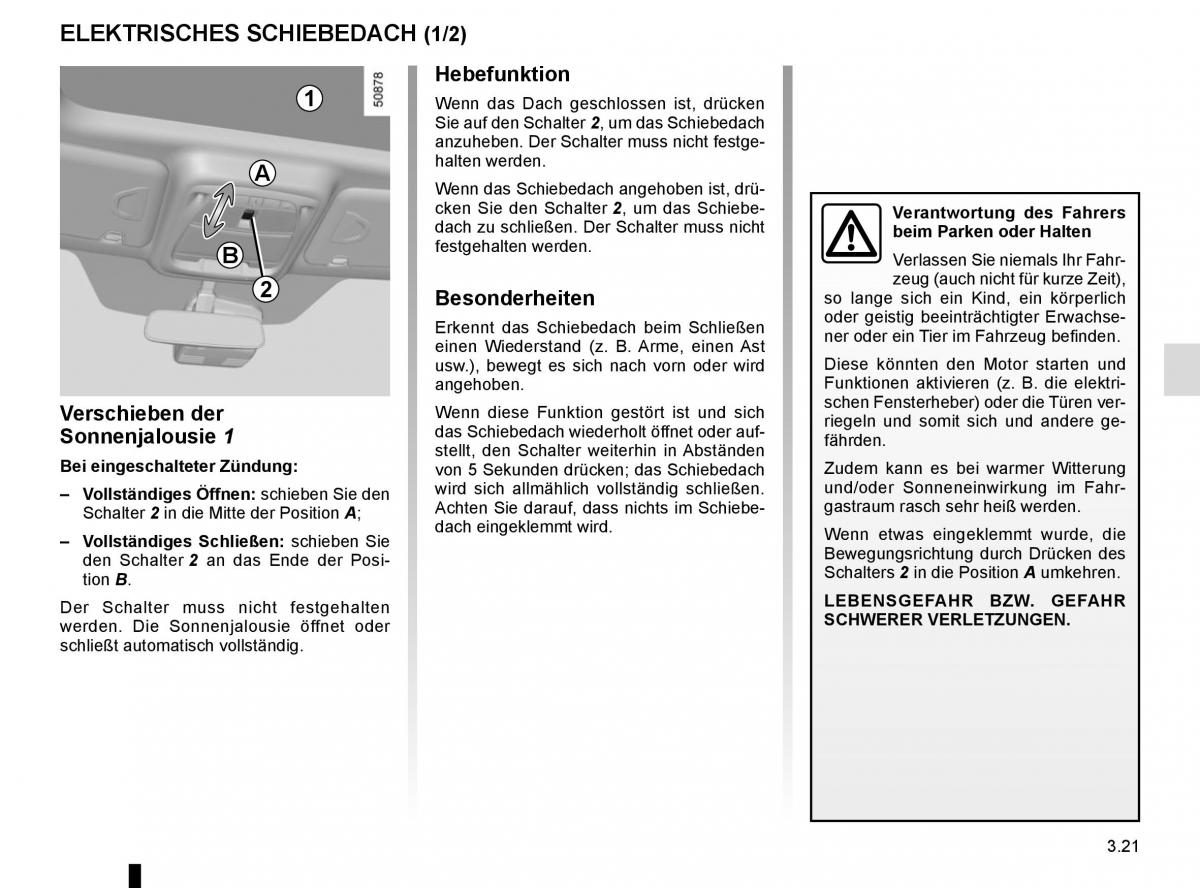 Renault Koleos II 2 Handbuch / page 215