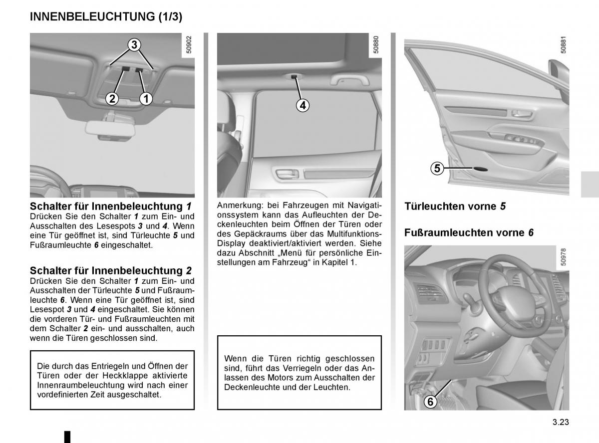 Renault Koleos II 2 Handbuch / page 217