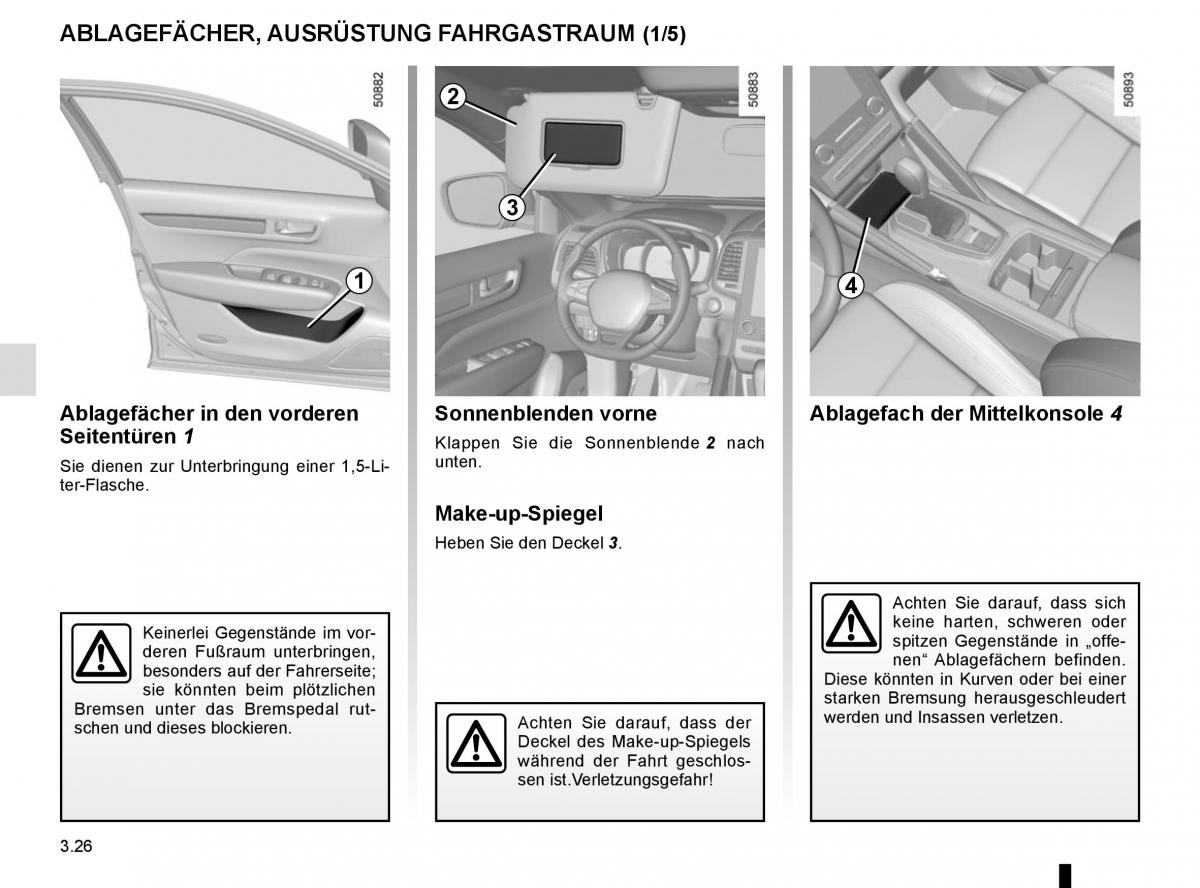 Renault Koleos II 2 Handbuch / page 220