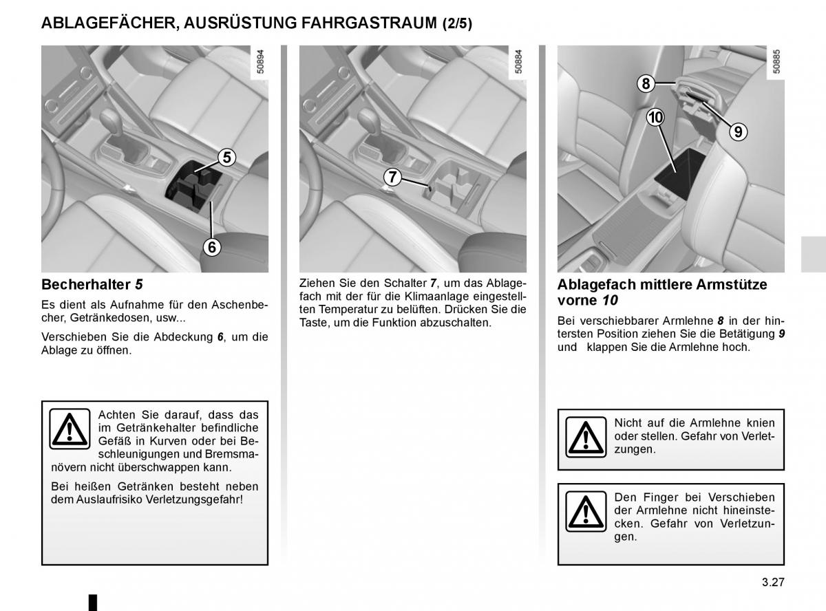 Renault Koleos II 2 Handbuch / page 221