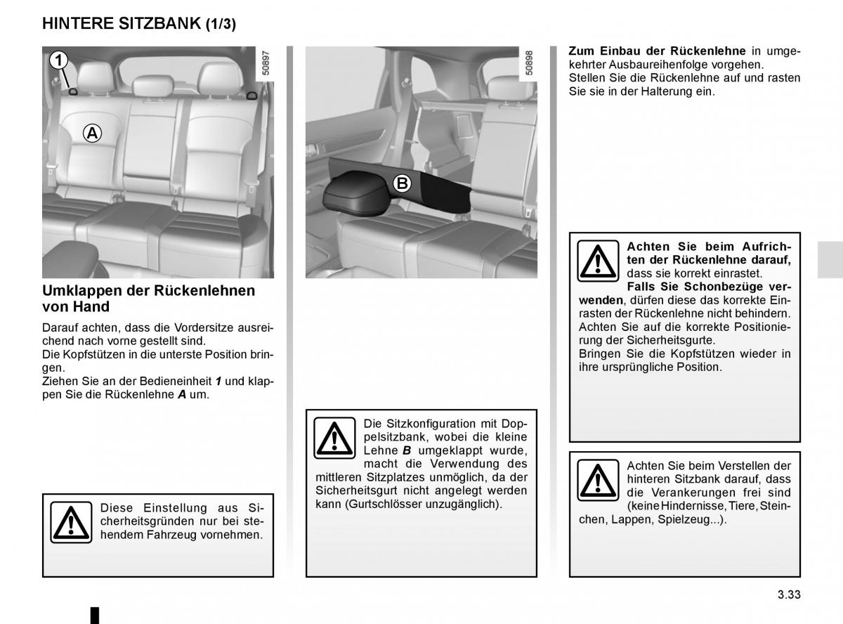 Renault Koleos II 2 Handbuch / page 227