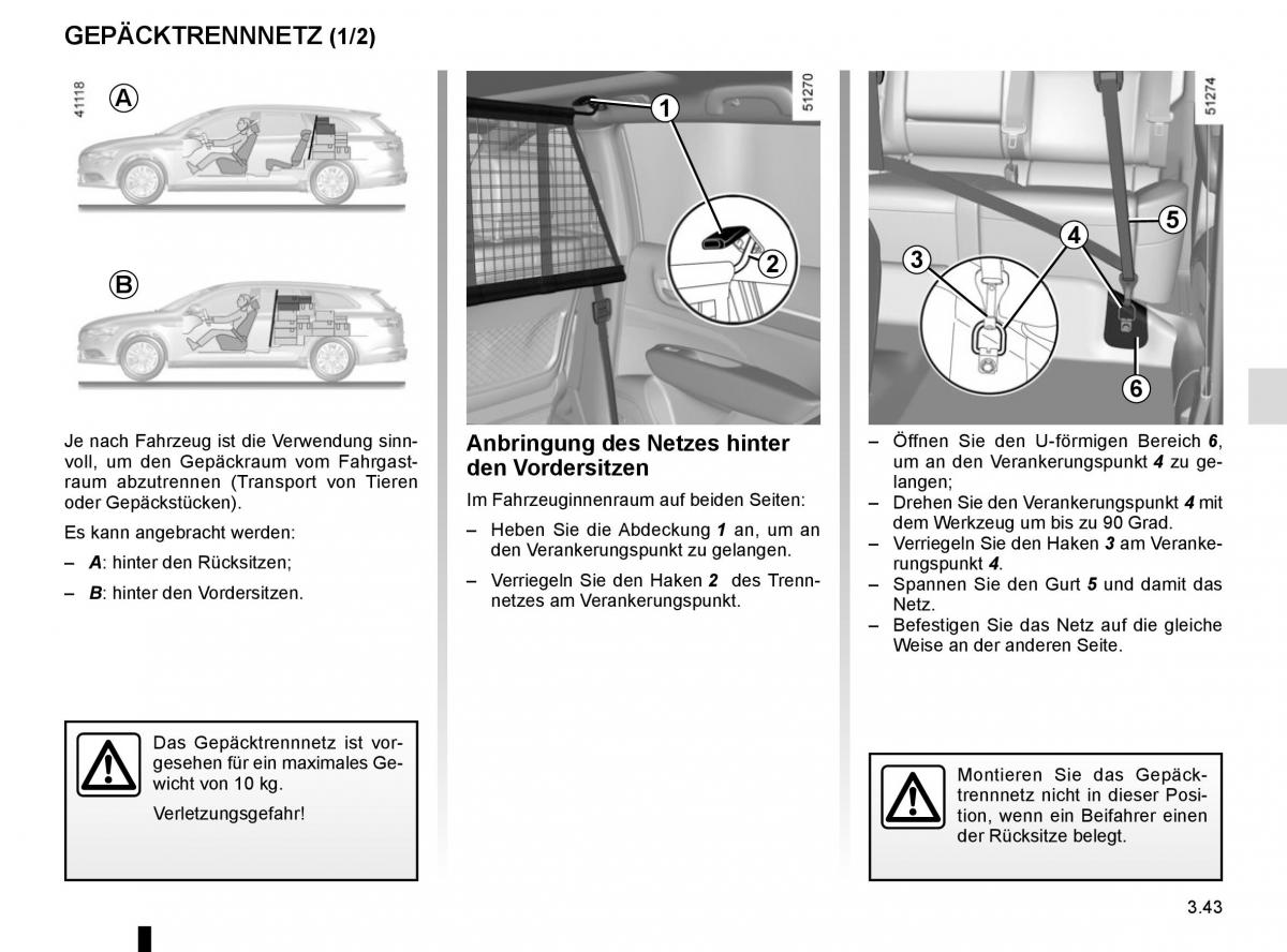 Renault Koleos II 2 Handbuch / page 237