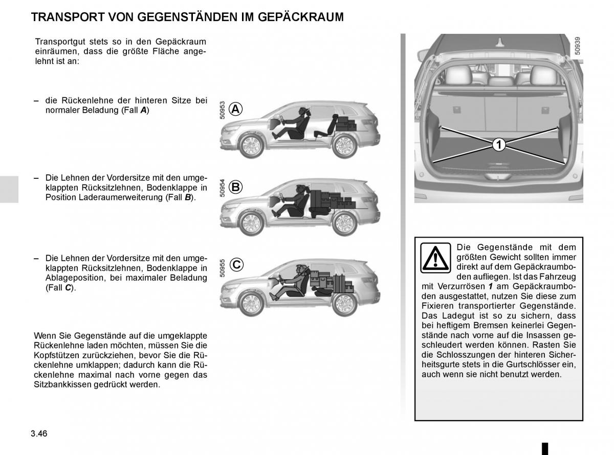 Renault Koleos II 2 Handbuch / page 240