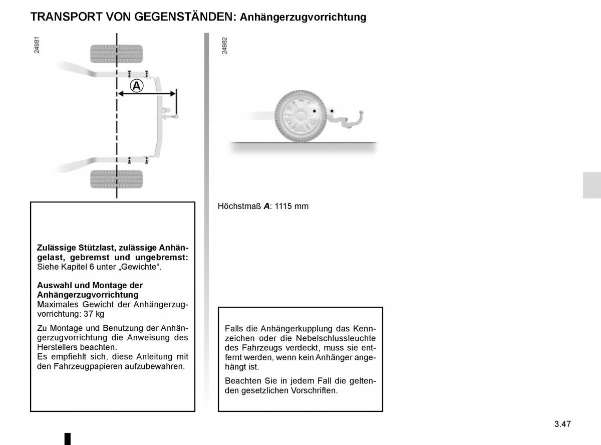 Renault Koleos II 2 Handbuch / page 241