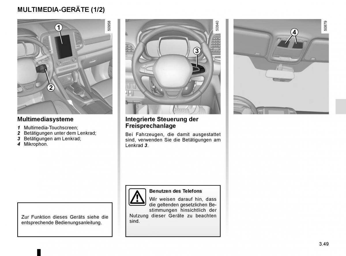 Renault Koleos II 2 Handbuch / page 243