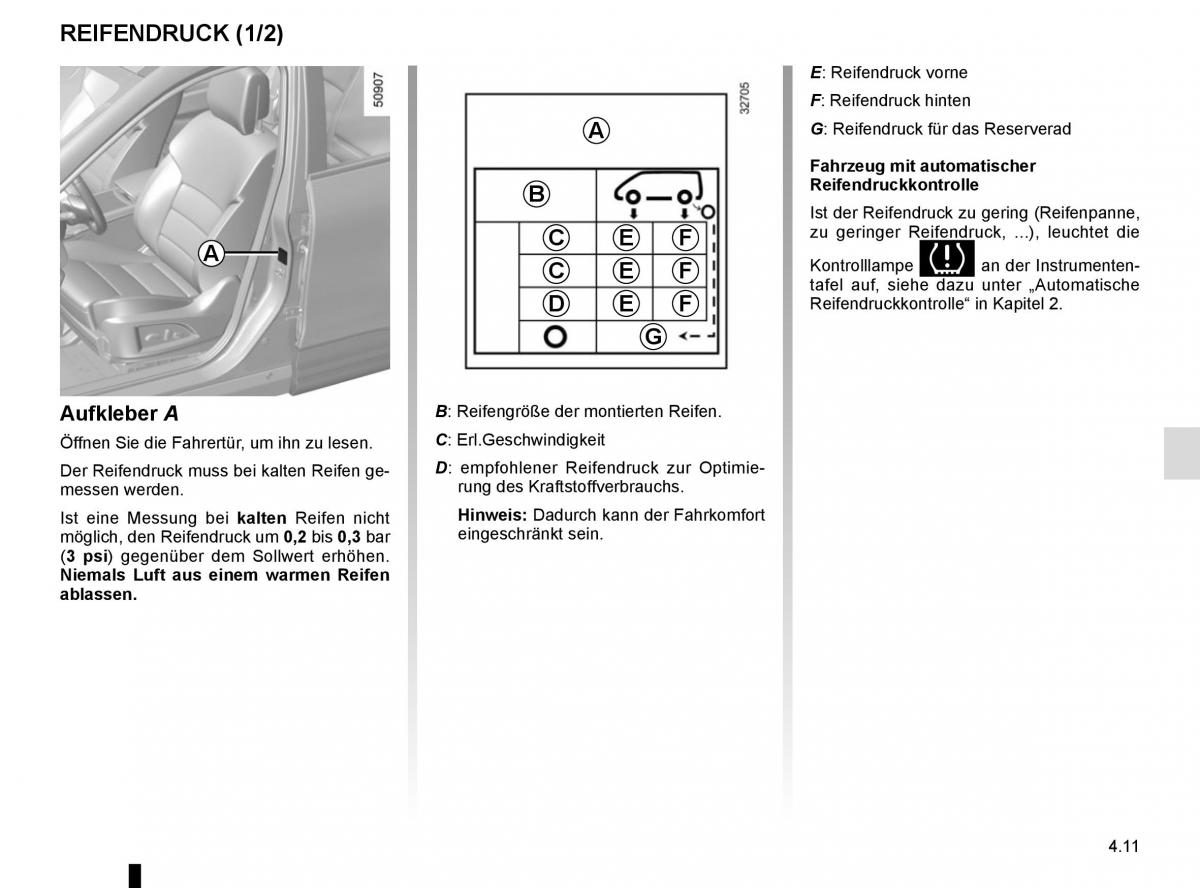 Renault Koleos II 2 Handbuch / page 255