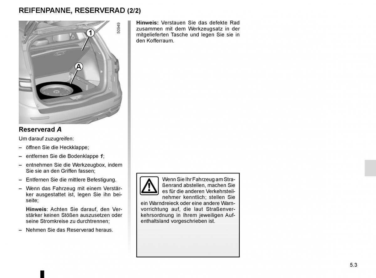 Renault Koleos II 2 Handbuch / page 265