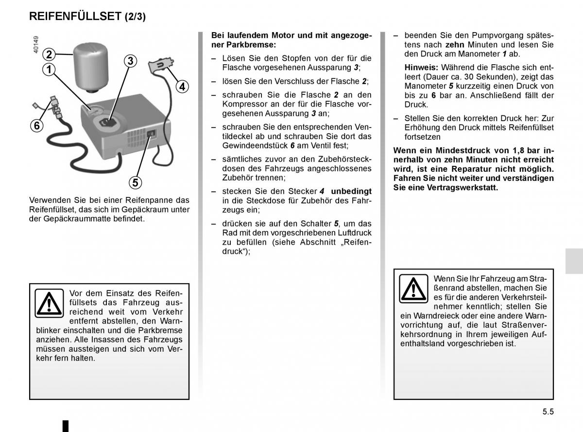 Renault Koleos II 2 Handbuch / page 267