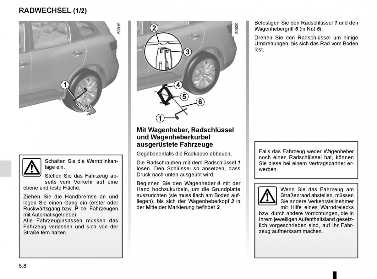 Renault Koleos II 2 Handbuch / page 270