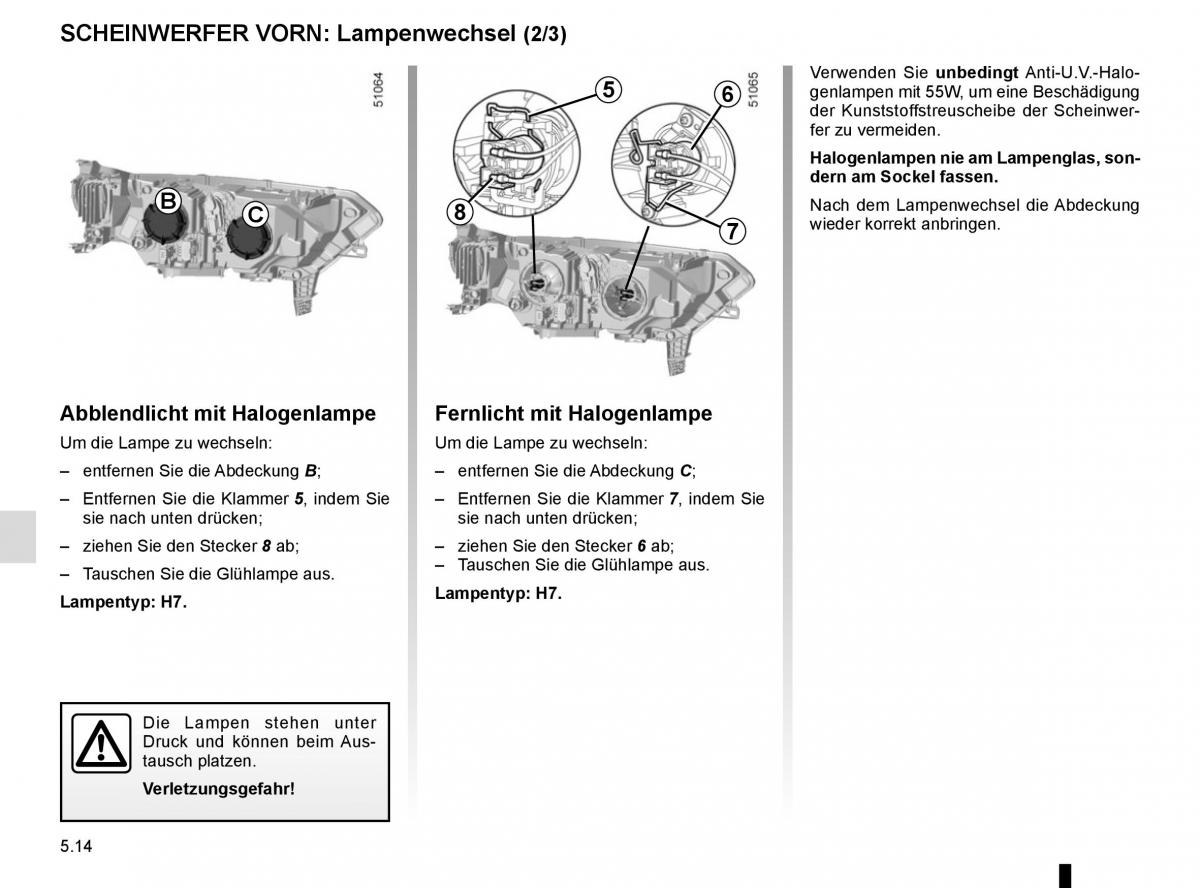 Renault Koleos II 2 Handbuch / page 276