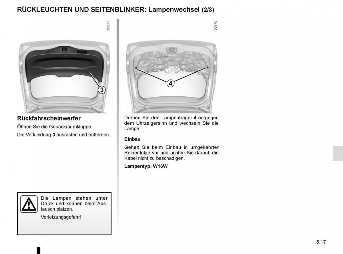 Renault Koleos II 2 Handbuch / page 279