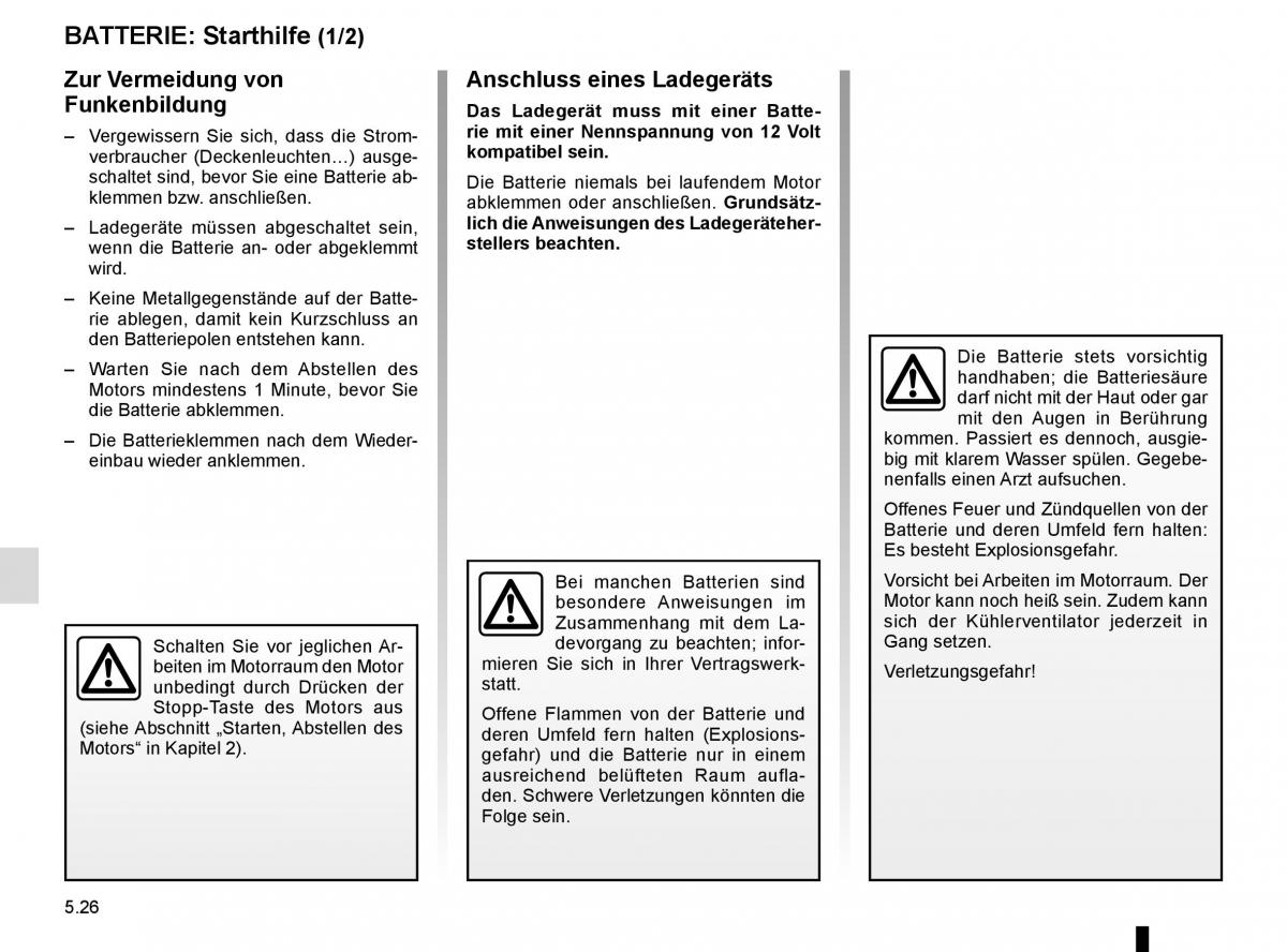 Renault Koleos II 2 Handbuch / page 288