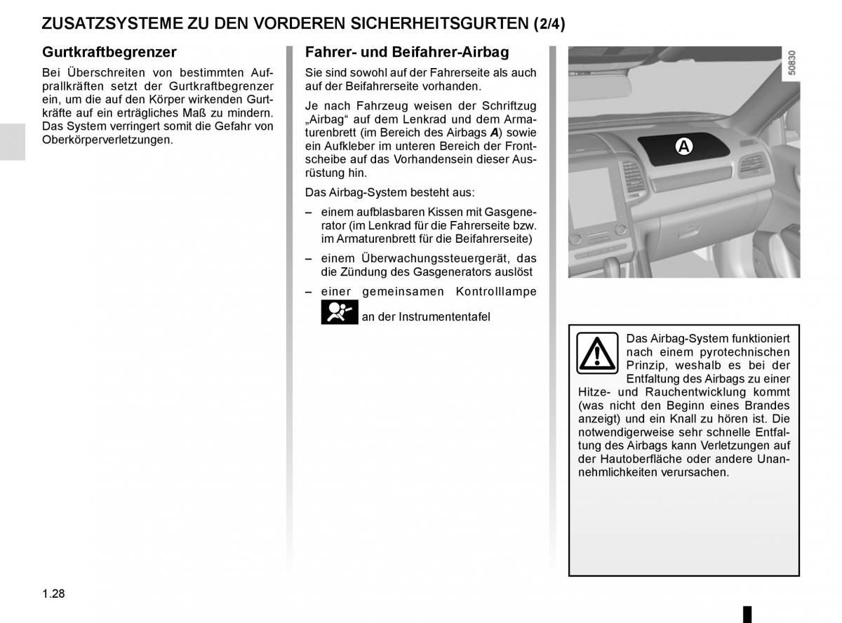 Renault Koleos II 2 Handbuch / page 34