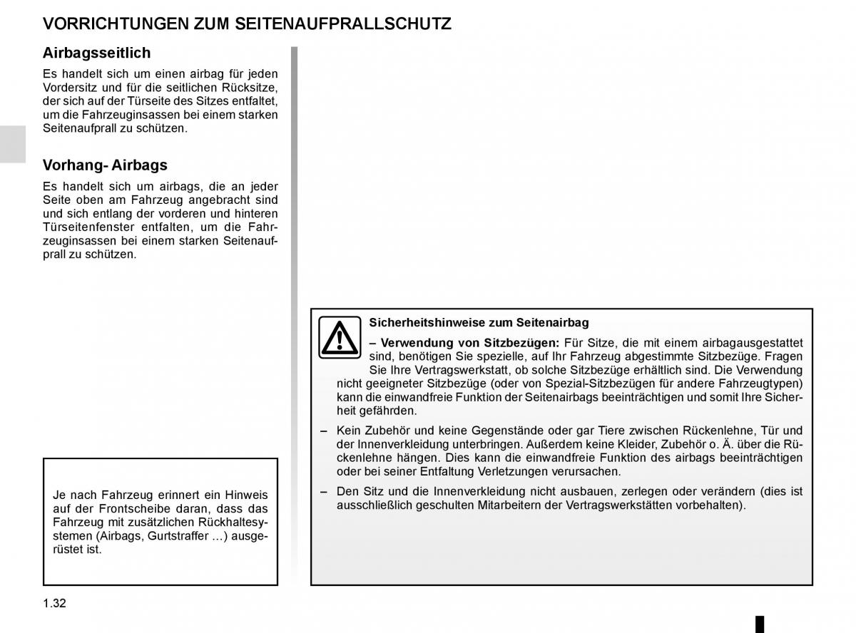 Renault Koleos II 2 Handbuch / page 38