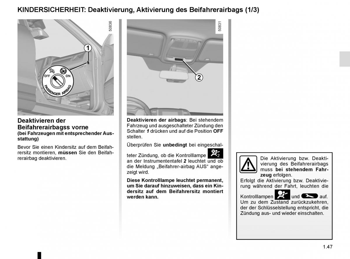 Renault Koleos II 2 Handbuch / page 53