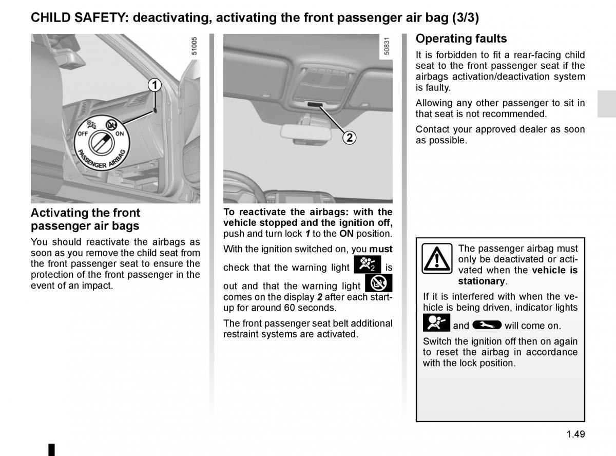 Renault Koleos II 2 owners manual / page 55