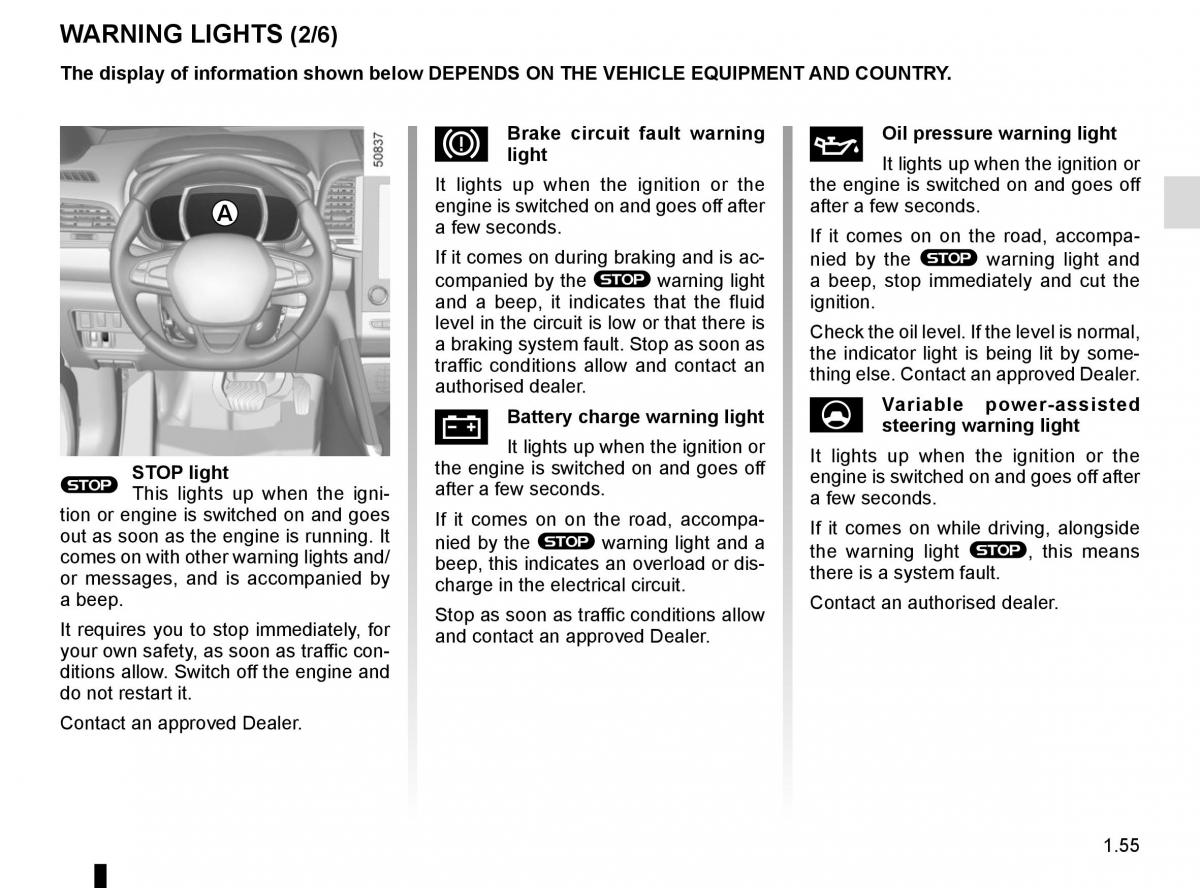 Renault Koleos II 2 owners manual / page 61