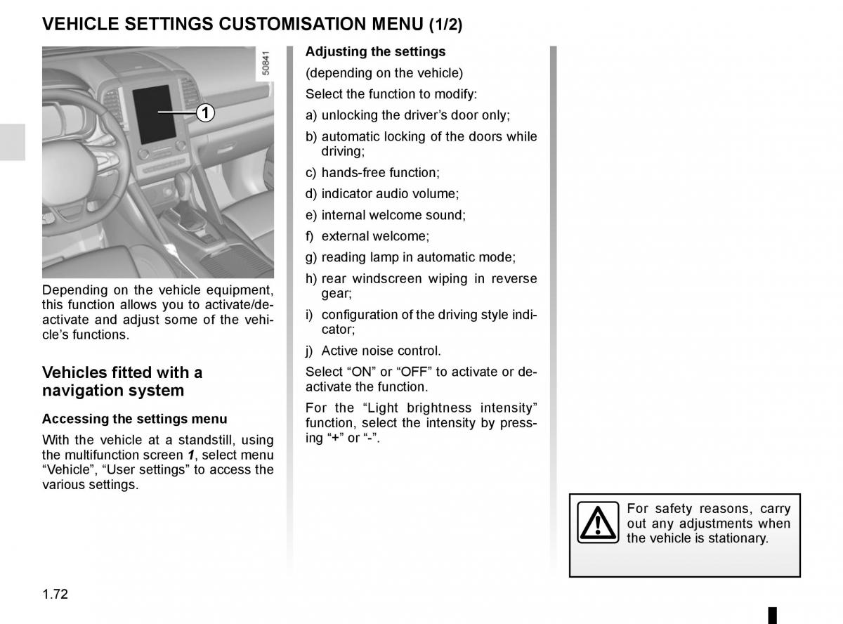 Renault Koleos II 2 owners manual / page 78