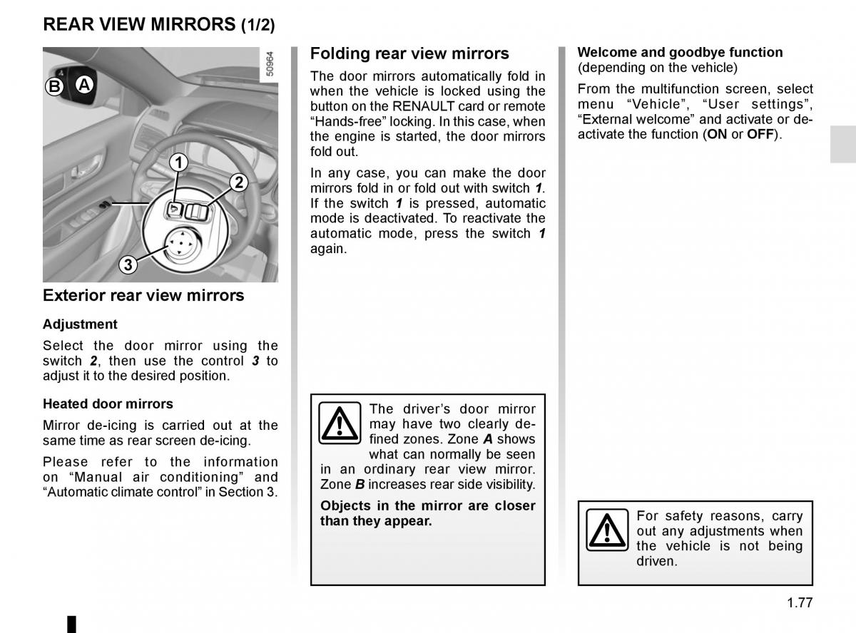 Renault Koleos II 2 owners manual / page 83