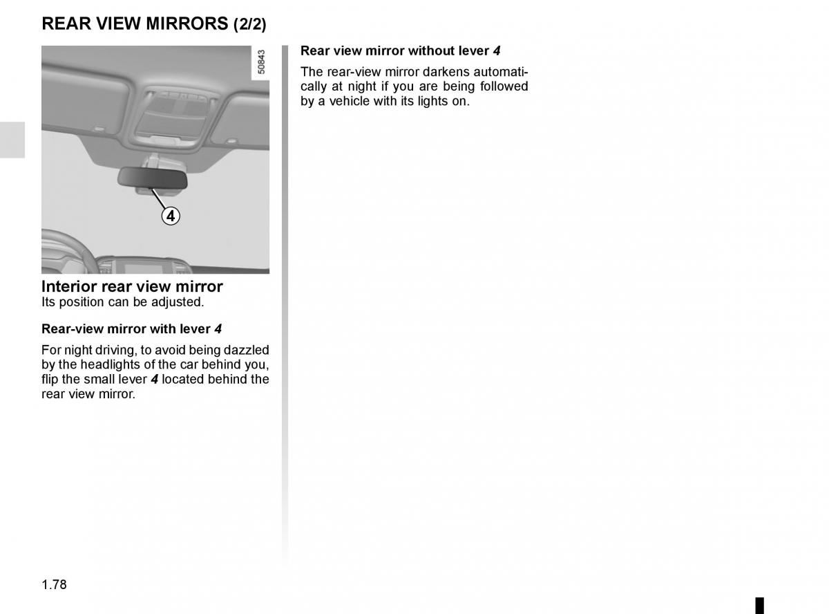 Renault Koleos II 2 owners manual / page 84