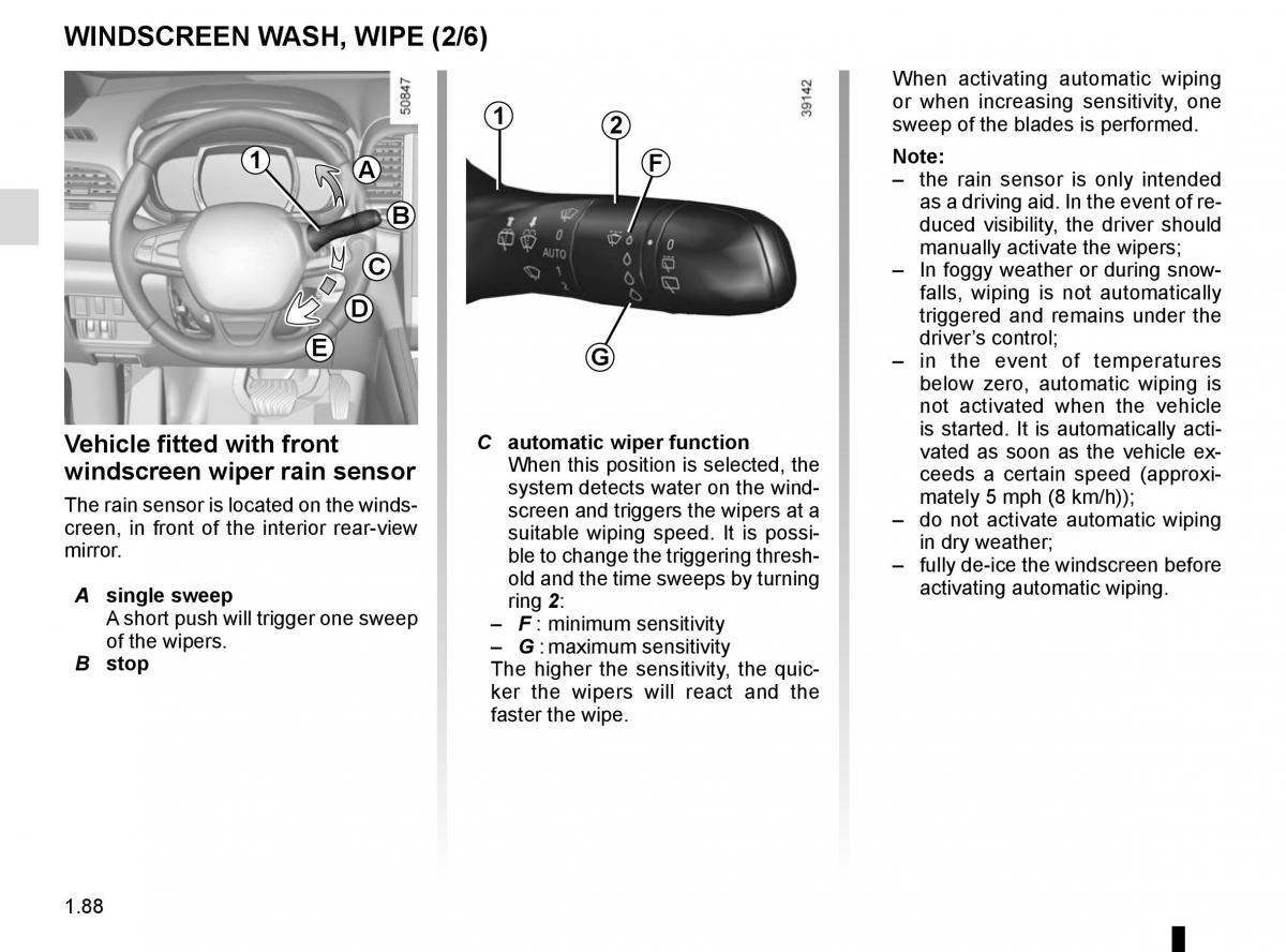 Renault Koleos II 2 owners manual / page 94