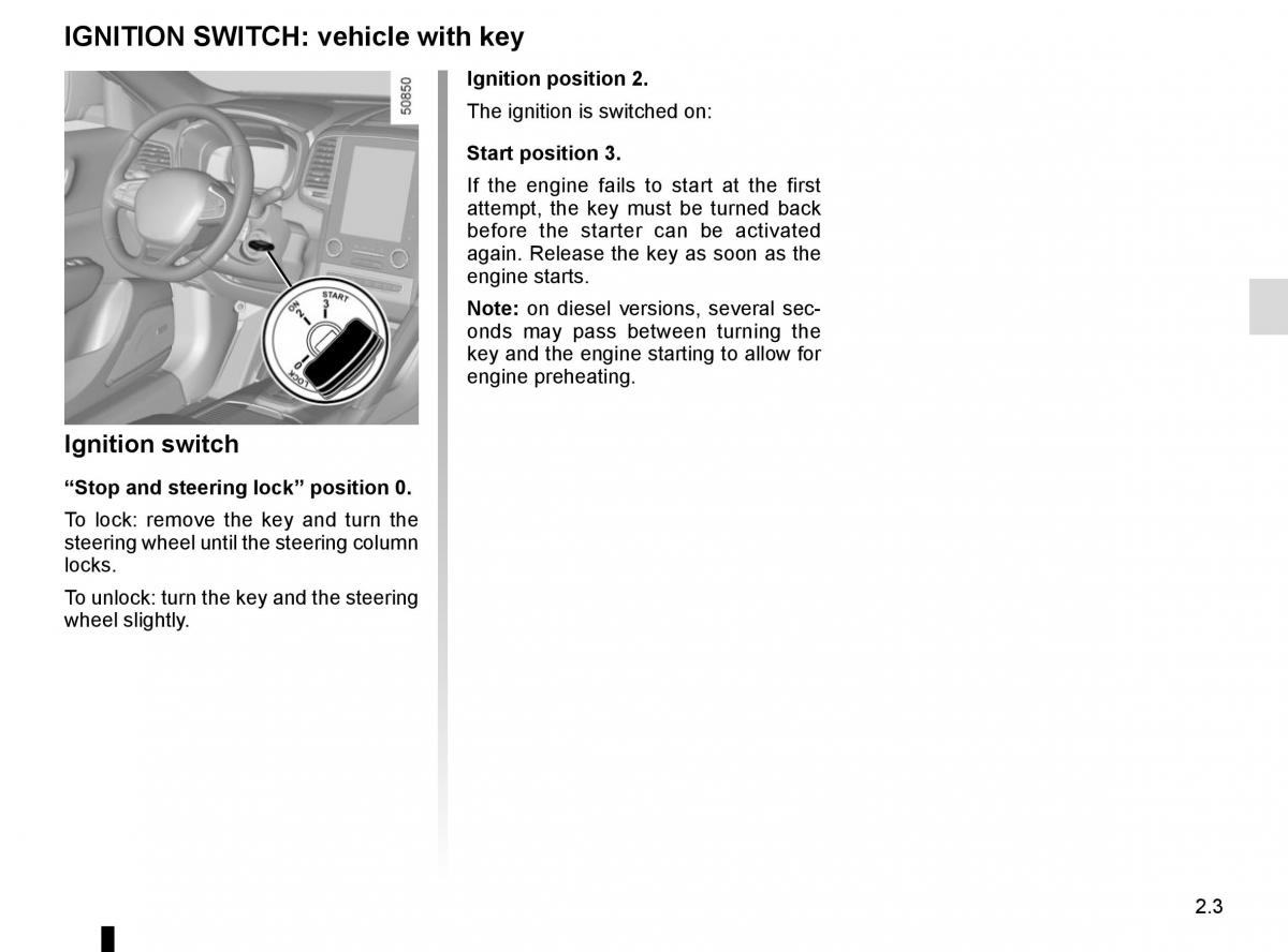 Renault Koleos II 2 owners manual / page 107