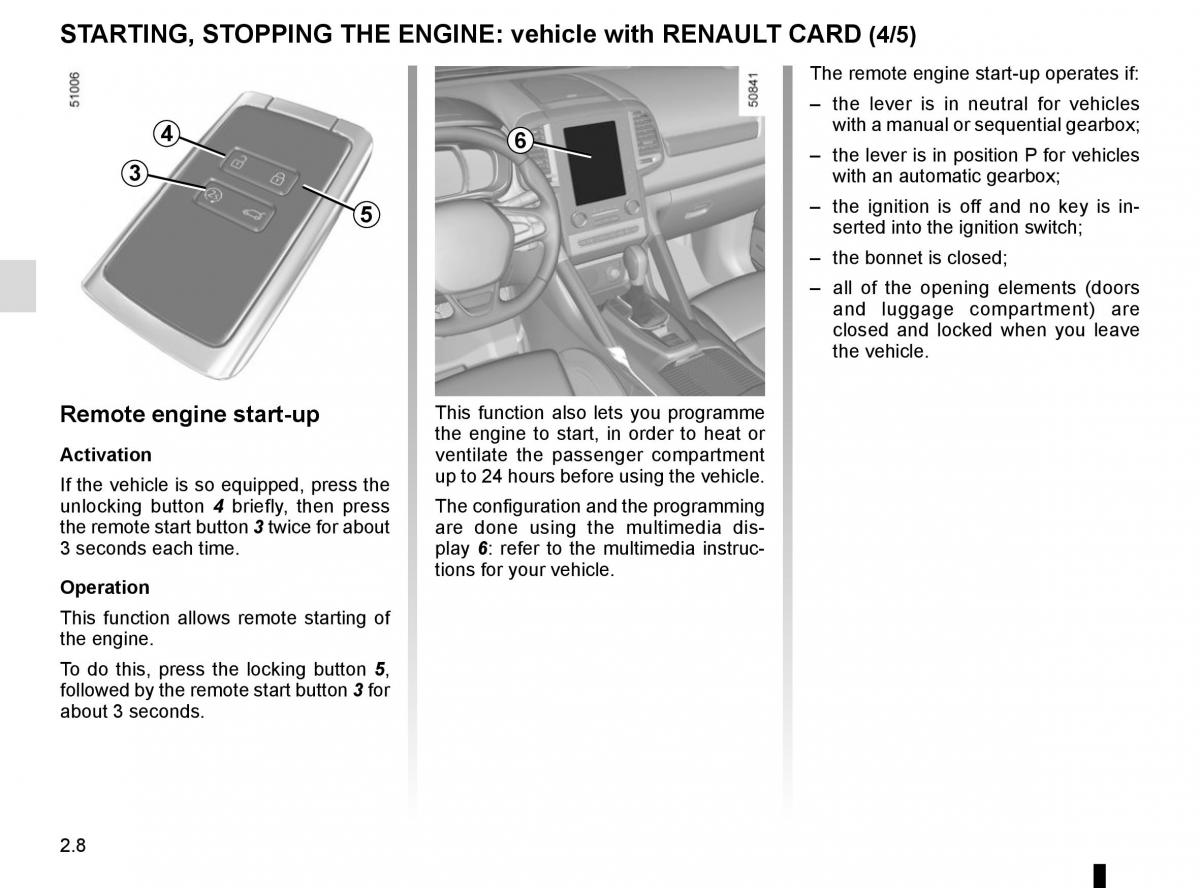 Renault Koleos II 2 owners manual / page 112