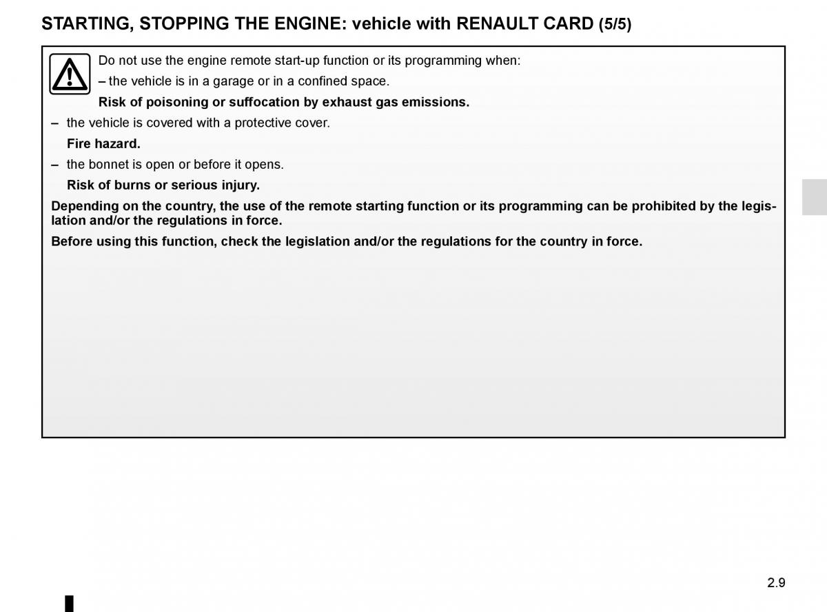 Renault Koleos II 2 owners manual / page 113