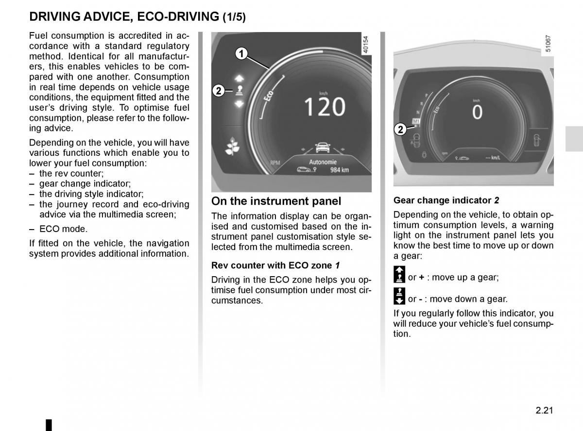 Renault Koleos II 2 owners manual / page 125