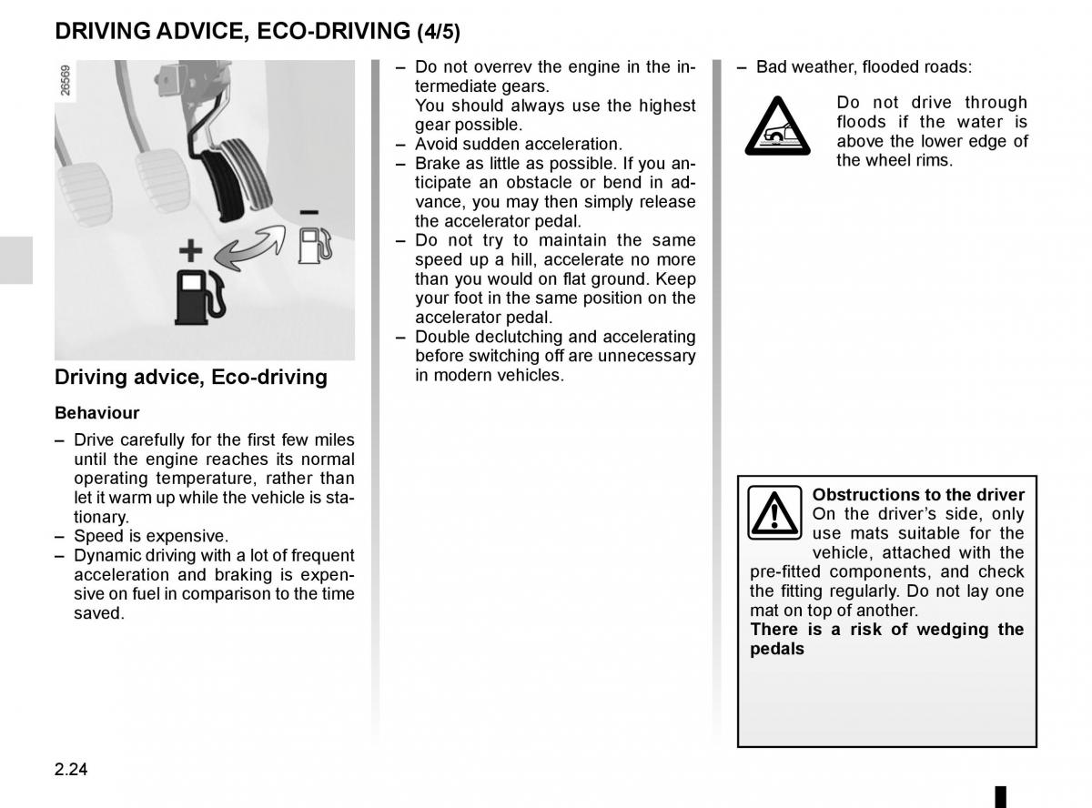 Renault Koleos II 2 owners manual / page 128