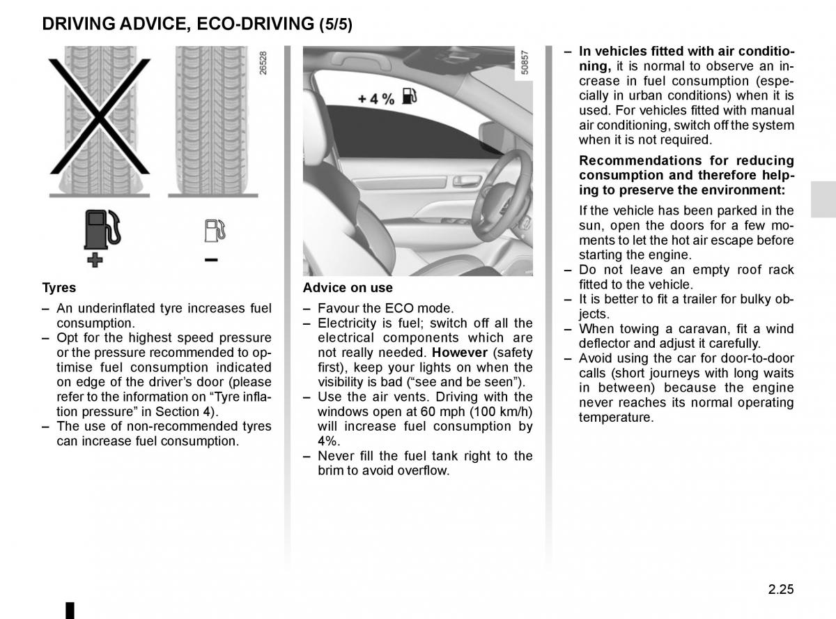 Renault Koleos II 2 owners manual / page 129