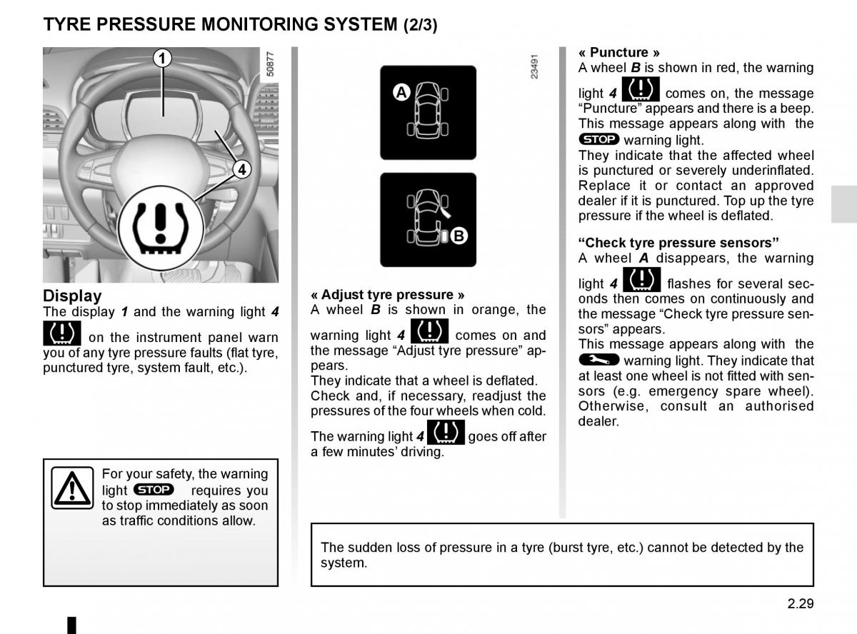 Renault Koleos II 2 owners manual / page 133