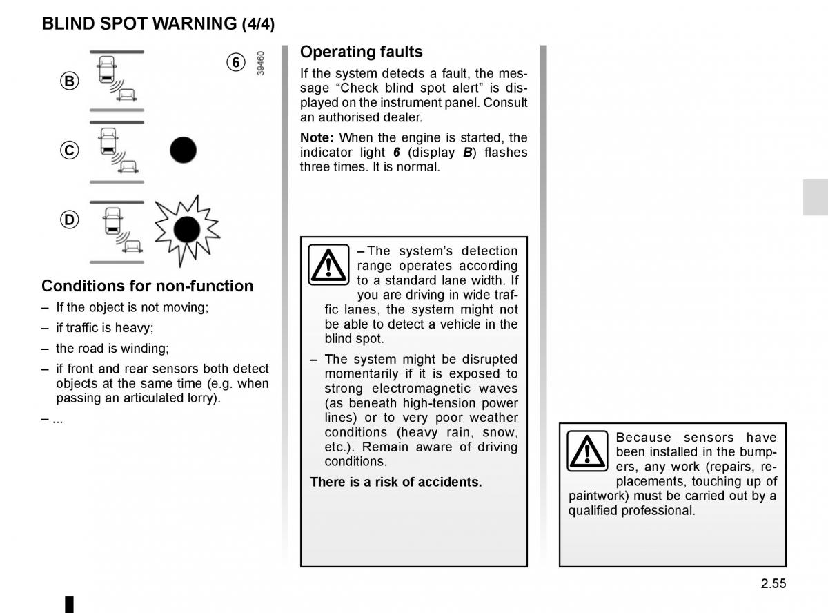 Renault Koleos II 2 owners manual / page 159