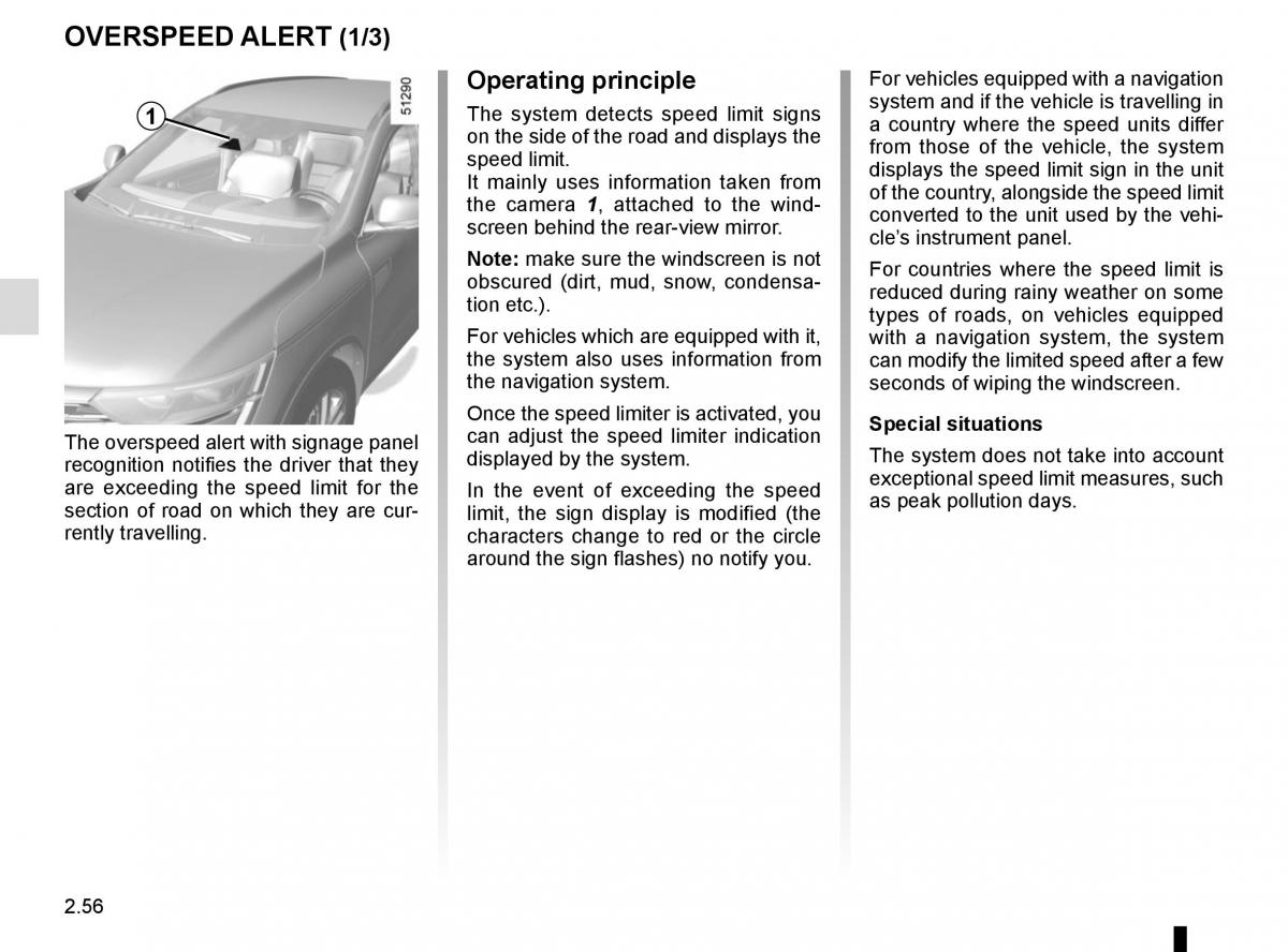 Renault Koleos II 2 owners manual / page 160