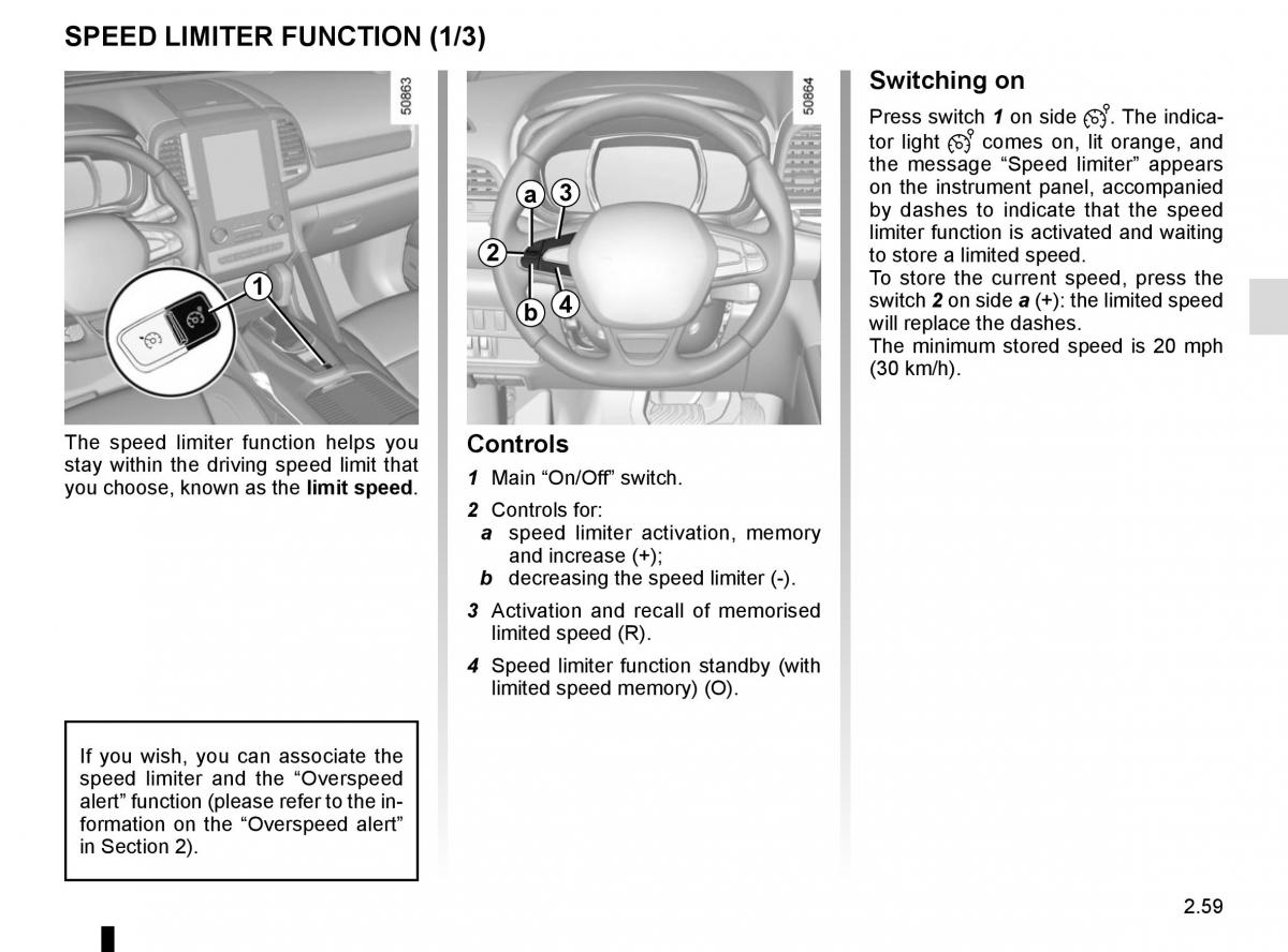 Renault Koleos II 2 owners manual / page 163