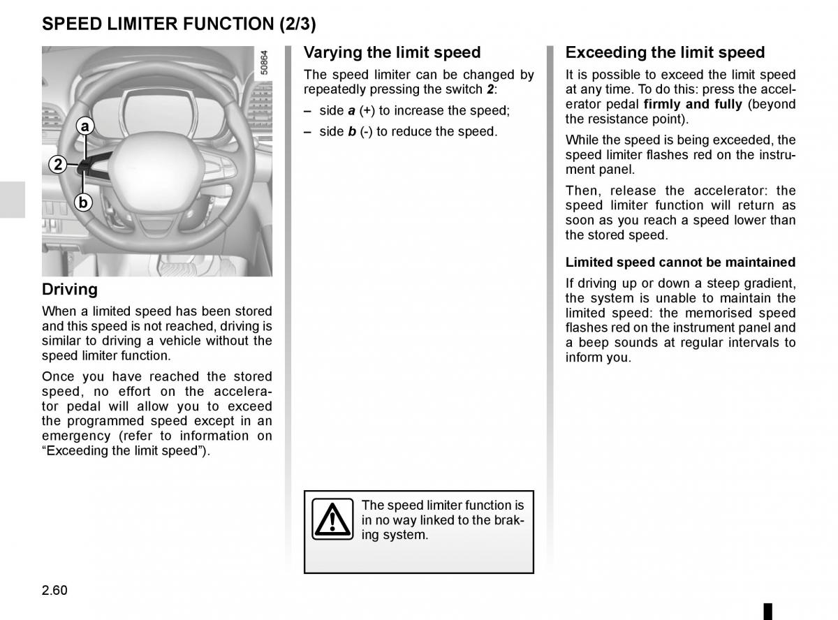 Renault Koleos II 2 owners manual / page 164